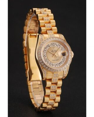 Superclone Rolex Datejust 21mm Gold Dial 1453953 2