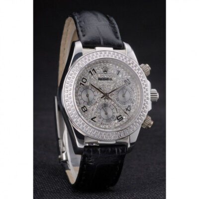 Replica Rolex Daytona Diamond Dial REP016830 Perspective View
