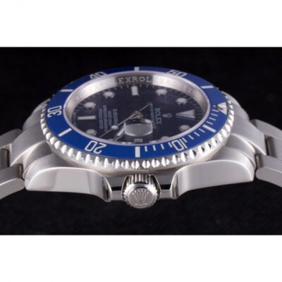 Superclone Rolex Submariner Blue Dial SRL50 Profile Shot