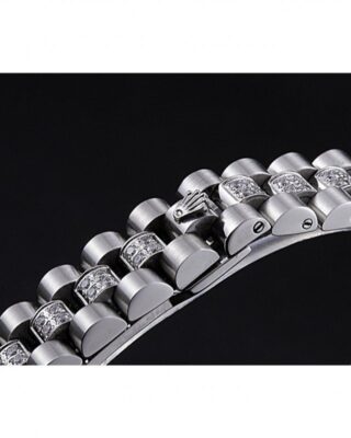 Superclone Rolex Datejust Silver Dial 622021 Profile Shot