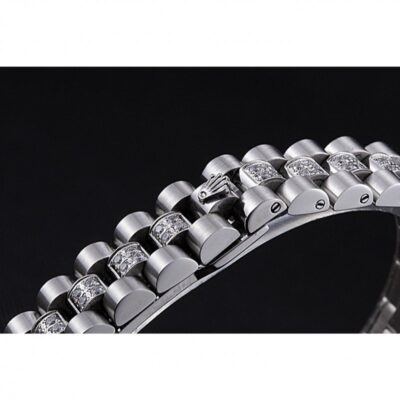Superclone Rolex Datejust Silver Dial 622021 Profile Shot