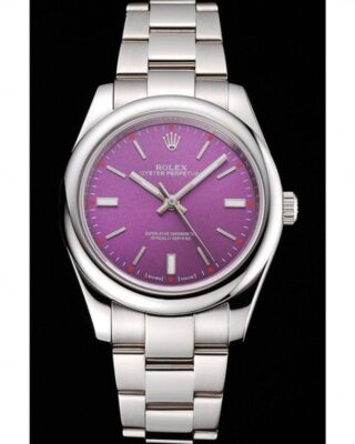 Rolex Oyster Perpetual Date 41mm Purple Dial REP016834 2