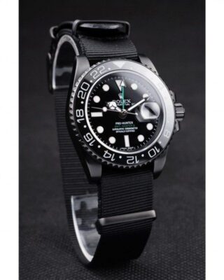 Superclone Rolex GMT-Master II Black Dial REP016827 Angle Detail