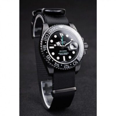 Superclone Rolex GMT-Master II Black Dial REP016827 Angle Detail