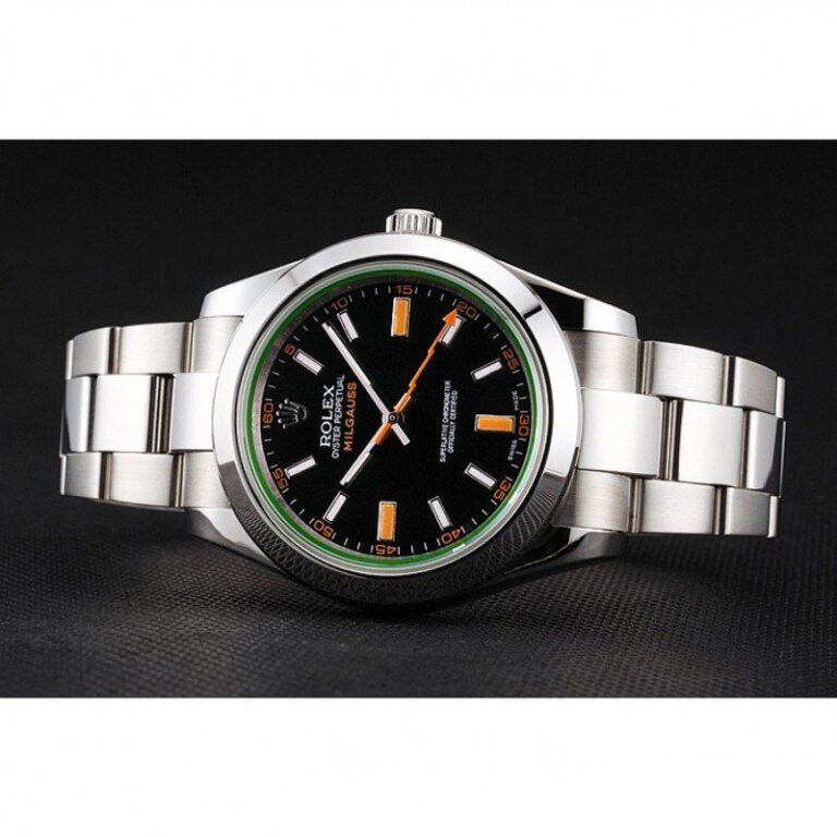 Superclone Rolex Milgauss Black Dial REP016836 Design Element