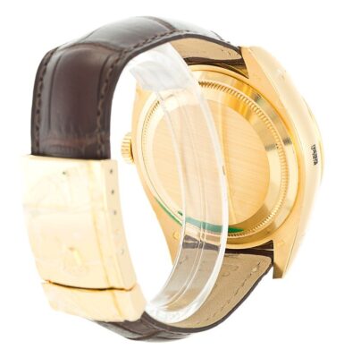 Replica Rolex Sky-Dweller Gold Dial 326138 Perspective View