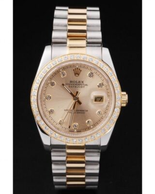 Superclone Rolex Datejust 36mm Gold Dial SRL40 2