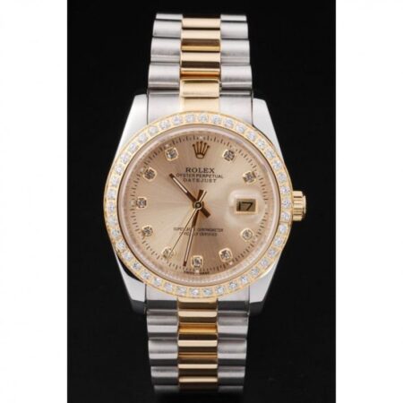 Superclone Rolex Datejust 36mm Gold Dial SRL40 2