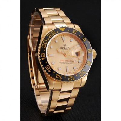 Superclone Rolex GMT-Master II Gold Dial 1453749 Angle Detail