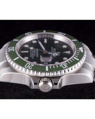 Superclone Rolex Submariner Green Dial Mechanism-SRL51 Profile Shot