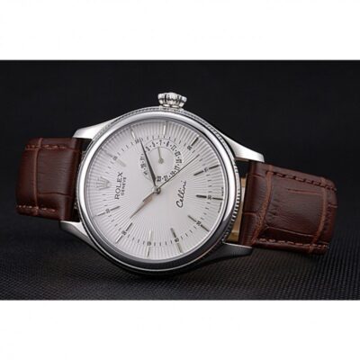 Replica Rolex Cellini White Dial 622723 Close-Up Focus