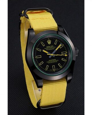 Replica Rolex Milgauss Black Dial 621999 Angle Detail