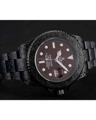 Replica Rolex Submariner Brown Dial 1454075 Close-Up Focus