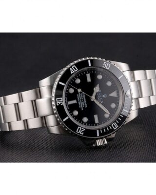 Superclone Rolex Submariner Black Dial 114060 Close-Up Focus