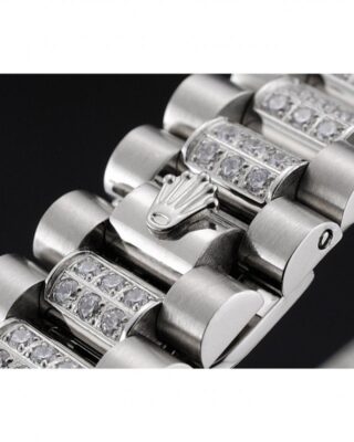 Superclone Rolex Day-Date White Dial REP016824 Profile Shot