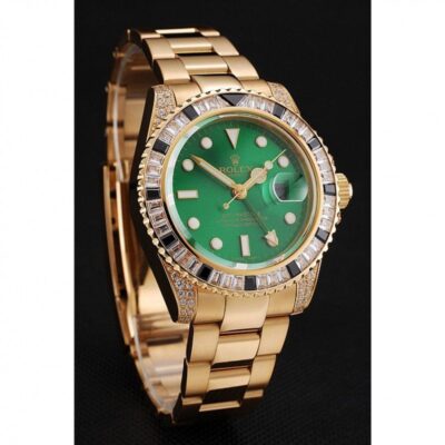 Superclone Rolex GMT-Master II Green Dial 1453748 Angle Detail