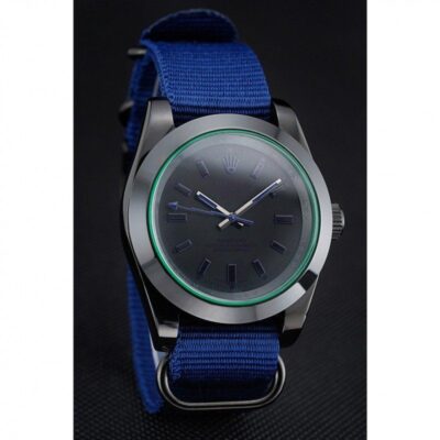 Replica Rolex Milgauss Blue Dial 622005 Angle Detail