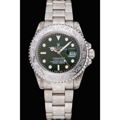 Replica Rolex Submariner Black Dial 1454080 Perspective View