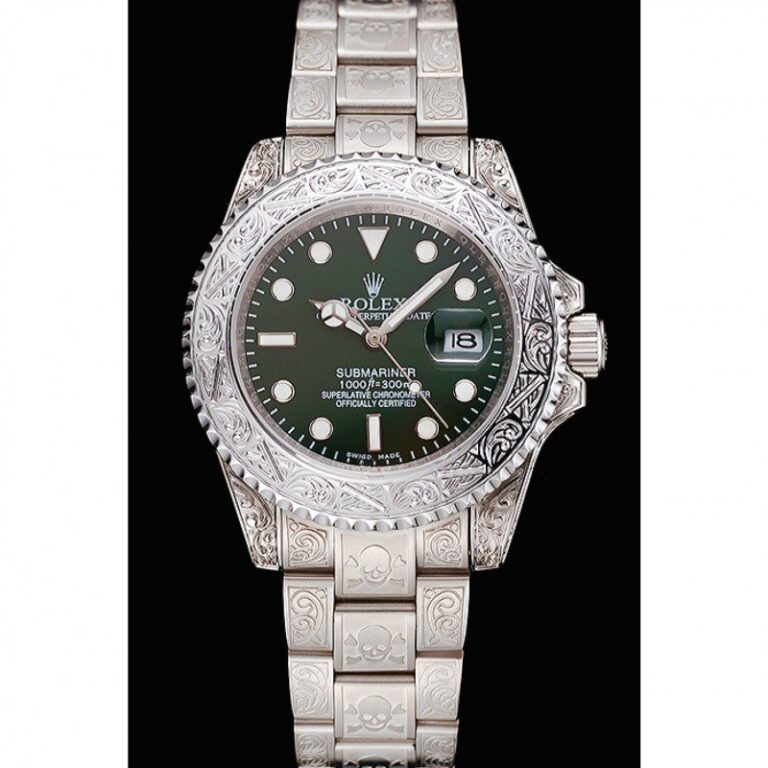 Replica Rolex Submariner Black Dial 1454080 Perspective View