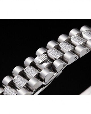 Superclone Rolex Day-Date Diamond Dial 621612 Style Perspective