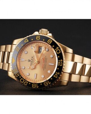 Superclone Rolex GMT-Master II Gold Dial 1453749 Design Element