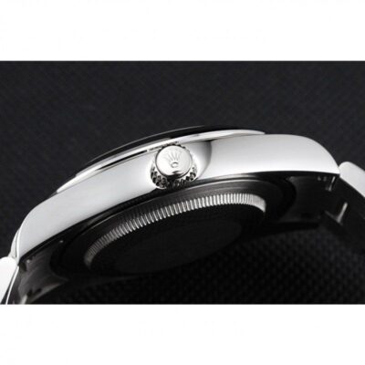 Superclone Rolex Milgauss Black Dial REP016836 Profile Shot