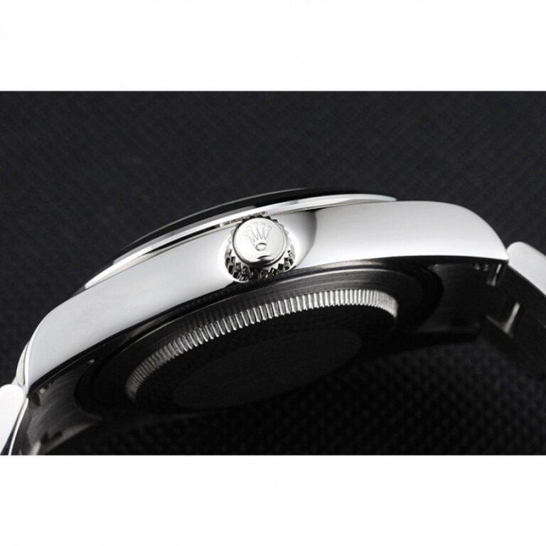 Superclone Rolex Milgauss Black Dial REP016836 Profile Shot