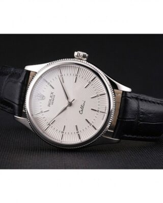 Superclone Rolex Cellini White Dial REP016805 Close-Up Focus