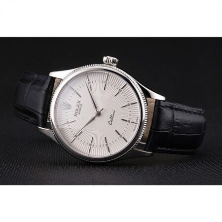 Superclone Rolex Cellini 38mm White Dial REP016805 4