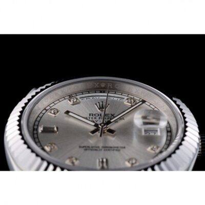 Superclone Rolex Day-Date Silver Dial 41995 Product Detail