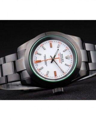 Replica Rolex Milgauss White Dial PR116610 Close-Up Focus