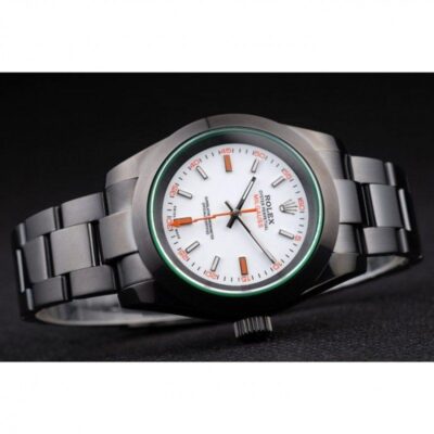 Replica Rolex Milgauss White Dial PR116610 Close-Up Focus