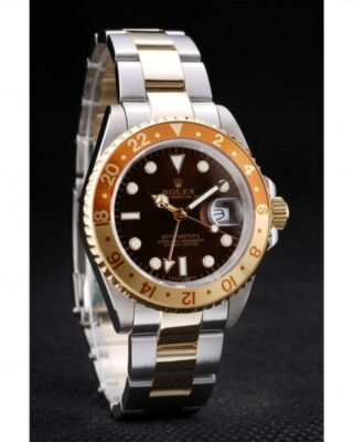 Replica Rolex GMT-Master II Black Dial PR151515 Angle Detail