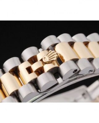 Superclone Rolex Datejust Gold Dial SRL40 Angle Detail