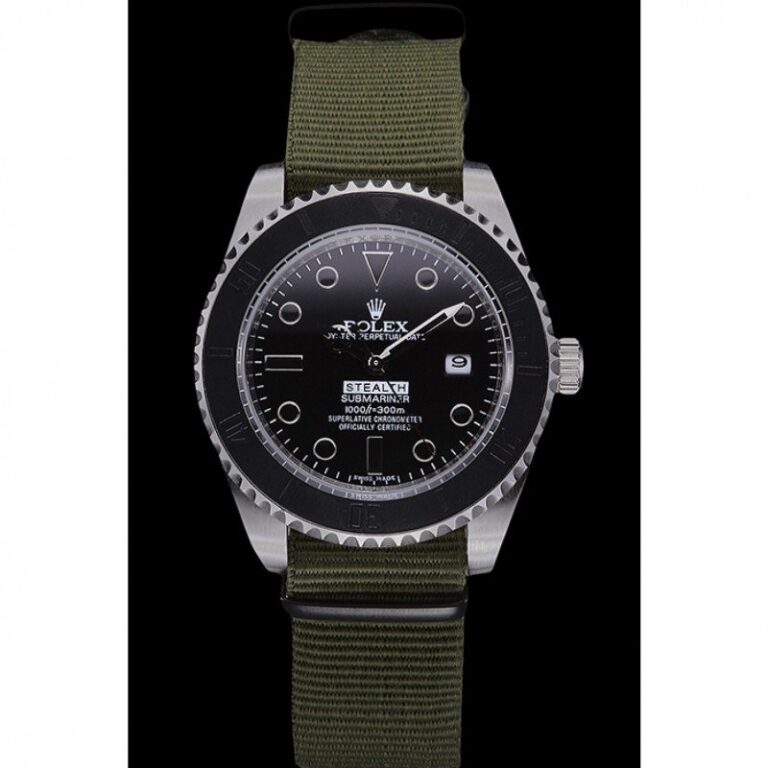 Replica Rolex Submariner Black Dial 621990 Perspective View