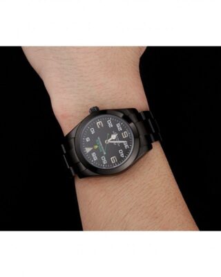 Replica Rolex Air-King Black Dial 1454019 Alternate Angle