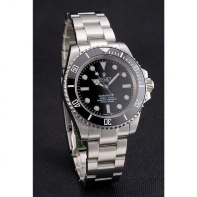 Superclone Rolex Submariner Black Dial 114060 Angle Detail