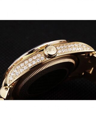 Superclone Rolex Day-Date Diamond Dial 621615 Alternate Angle
