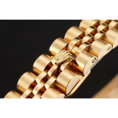 Superclone Rolex Datejust Gold Dial 1454096 Profile Shot