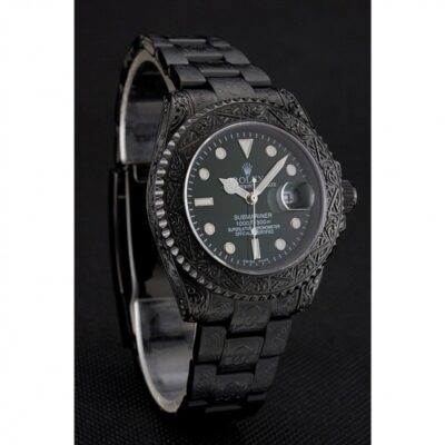 Replica Rolex Submariner Green Dial 1454076 Angle Detail