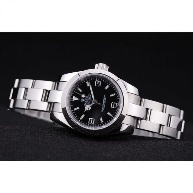 Superclone Rolex Explorer Black Dial SLR157 Design Element