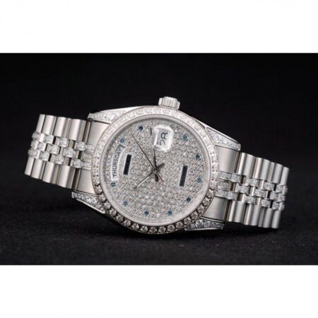 Rolex Day-Date 36mm Diamond Dial 41985 5