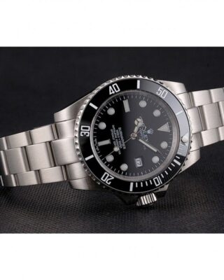 Superclone Rolex Submariner Black Dial PR16233P Close-Up Focus