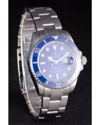 Superclone Rolex Submariner Blue Dial SRL50 Angle Detail