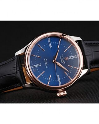 Replica Rolex Cellini Blue Dial 622841 Design Element