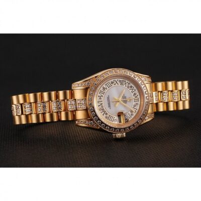 Superclone Rolex Datejust White Dial 1453957 Angle Detail