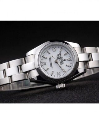 Replica Rolex Explorer White Dial 98088 Close-Up Focus