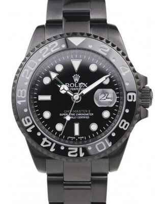 Fake Rolex GMT-Master II 41mm Black Dial REP016829