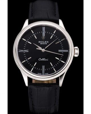 Superclone Rolex Cellini 39mm Black Dial 622654 2