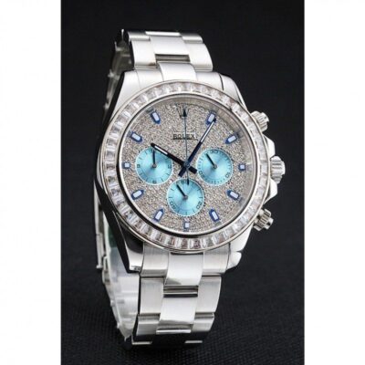 Replica Rolex Daytona Silver Dial 1454251 Angle Detail